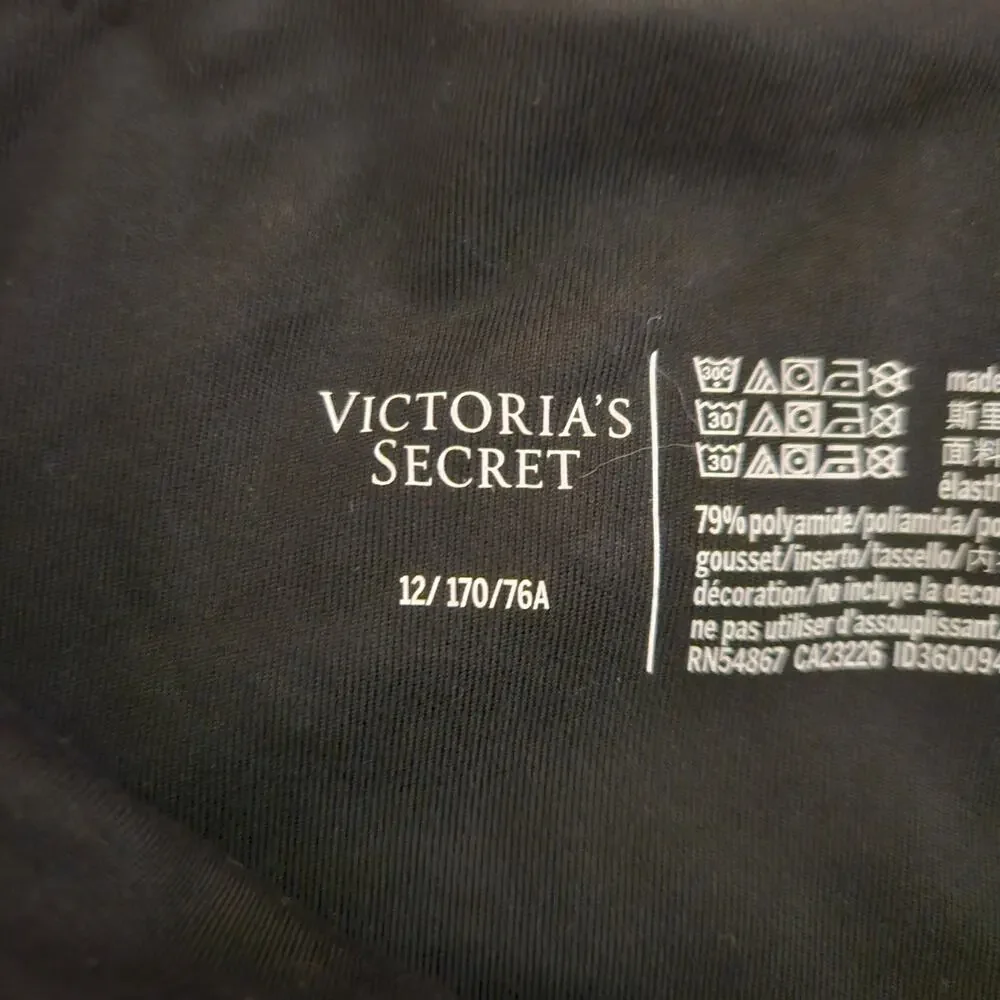 NEW Victoria's Secret 2 Piece Athletic Ultra High Rise Leggings & Top Size 12 - Picture 8 of 12